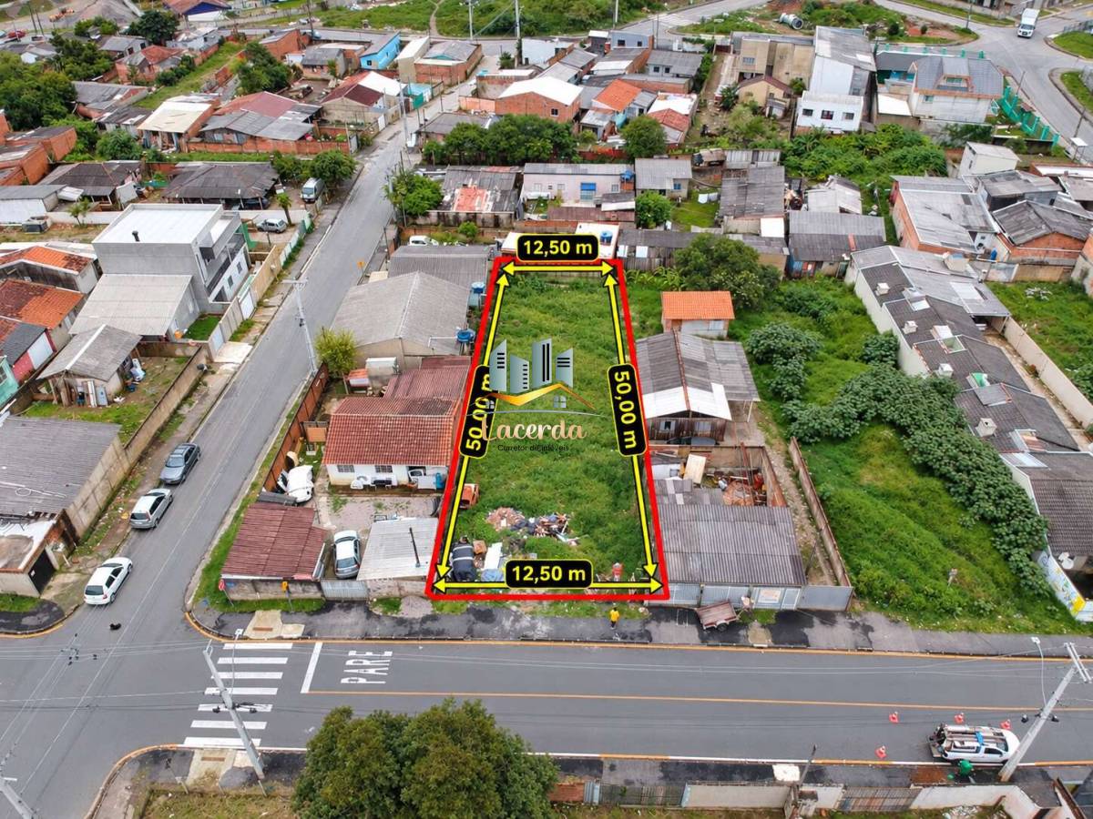 Terreno a venda no Jardim Bela Vista em Piraquara! - Nilson Lacerda Filho Corretor de Imóveis